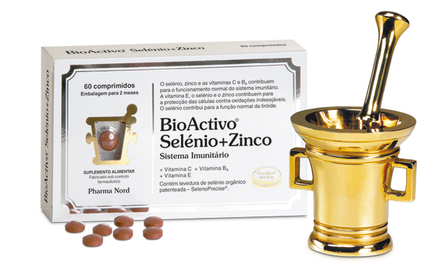 BioActivo Selénio+Zinco - 60 cáps.