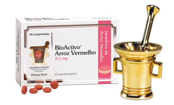 BioActivo Arroz Vermelho- 90 comp.  2,5 mg