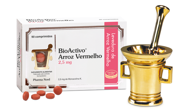 BioActivo Arroz Vermelho- 90 comp.  2,5 mg
