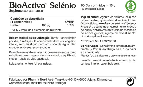 BioActivo SelénioPrecise - 60 comp. - Image 2