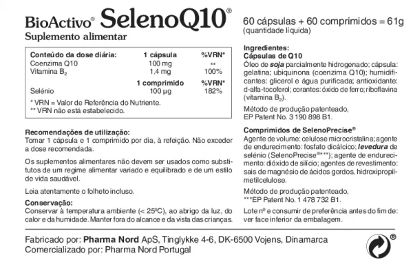BioActivo SelenoQ10 -120 cápsulas - Image 2