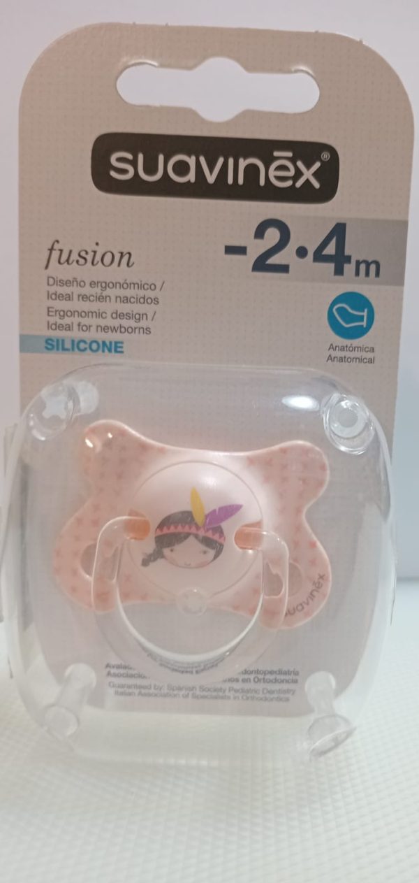 CHUPETA ANATÔMICA SUAVINEX FUSION SILICONE T 2-4