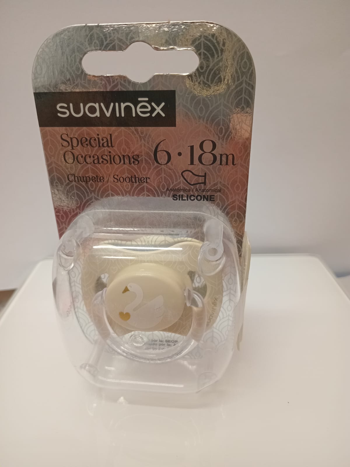 CHUPETA ANATÔMICA SUAVINEX SPECIAL OCCASIONS SILICONE  6.18m