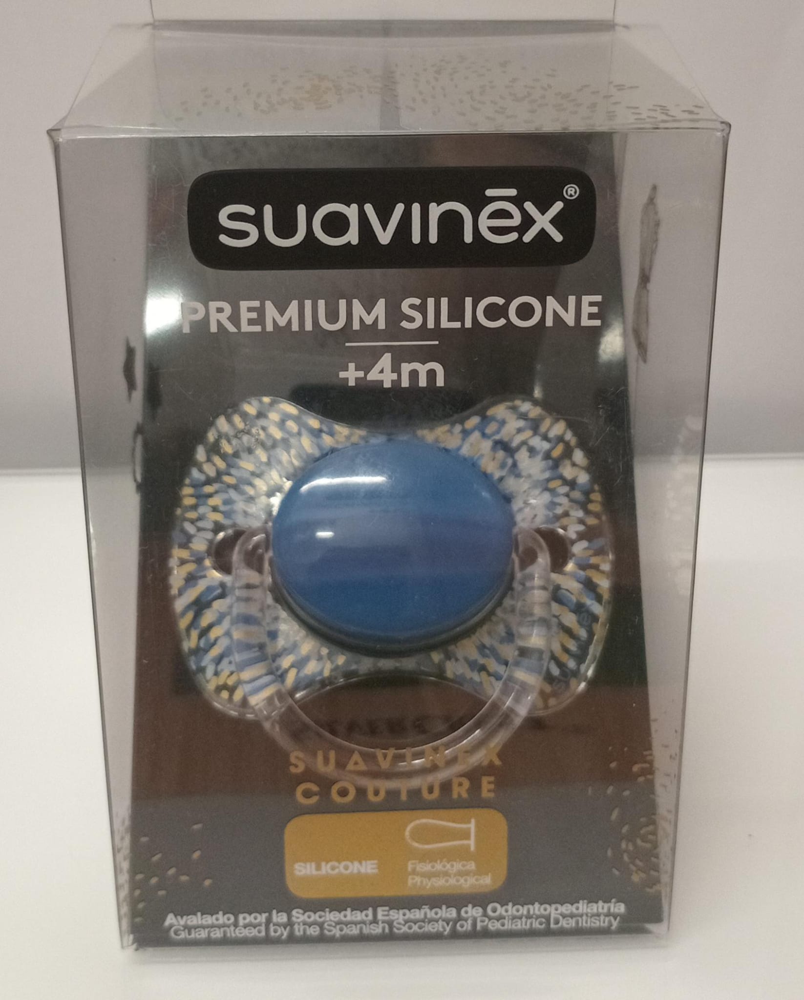 Chupeta  Tetina Silicone Anatômica Premium Fisiológica +4m Suavinex