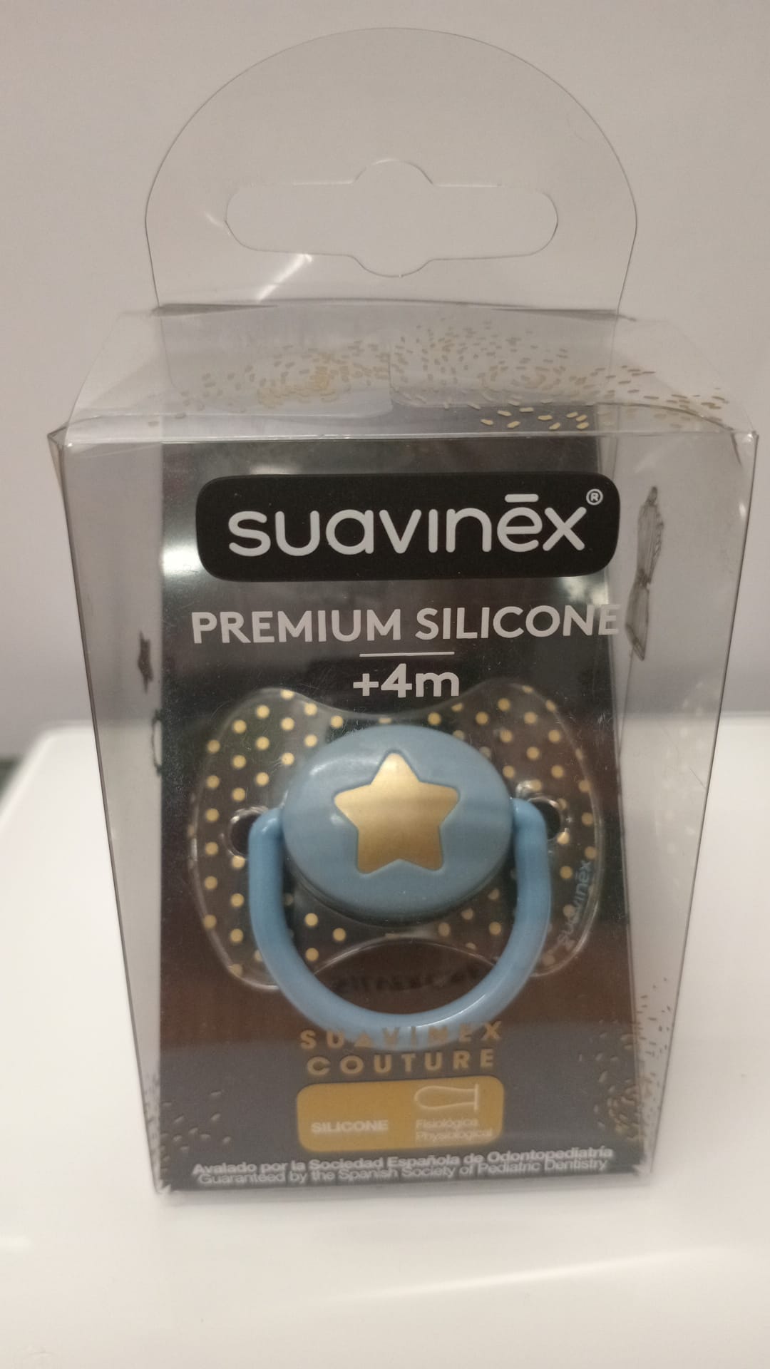 Chupeta  Tetina Silicone Anatômica Premium Fisiológica +4m Suavinex