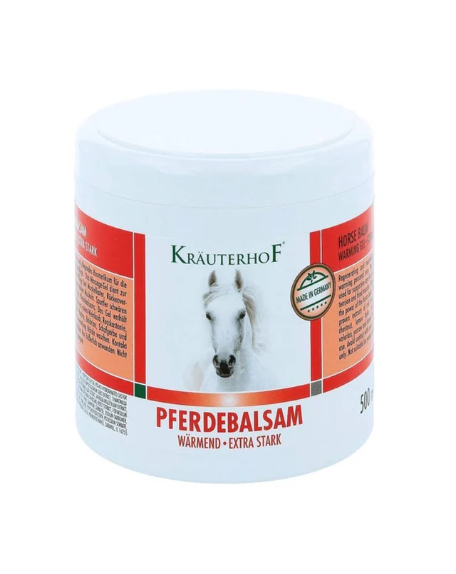 Pferde Balsam bálsamo do cavalo efeito quente  – 500ml – Krauterhof