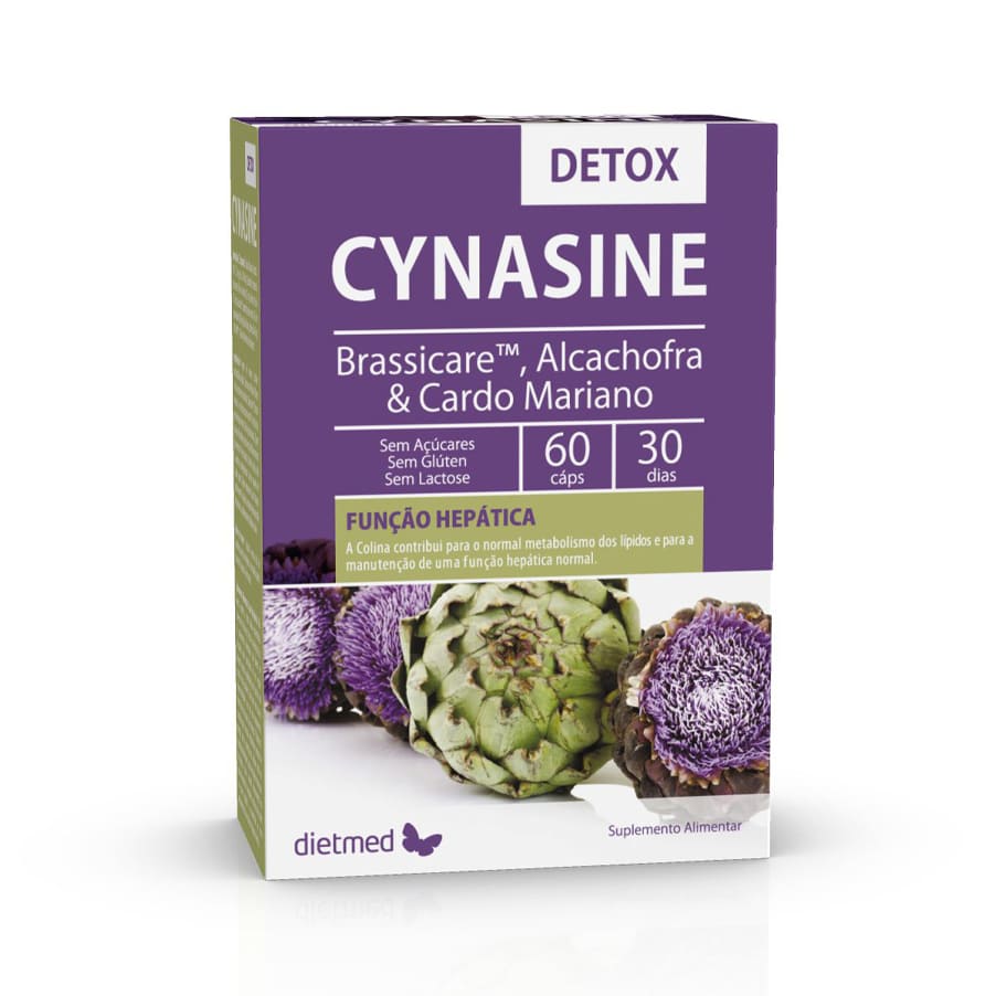 CYNASINE DETOX  60 cápsulas Dietmed