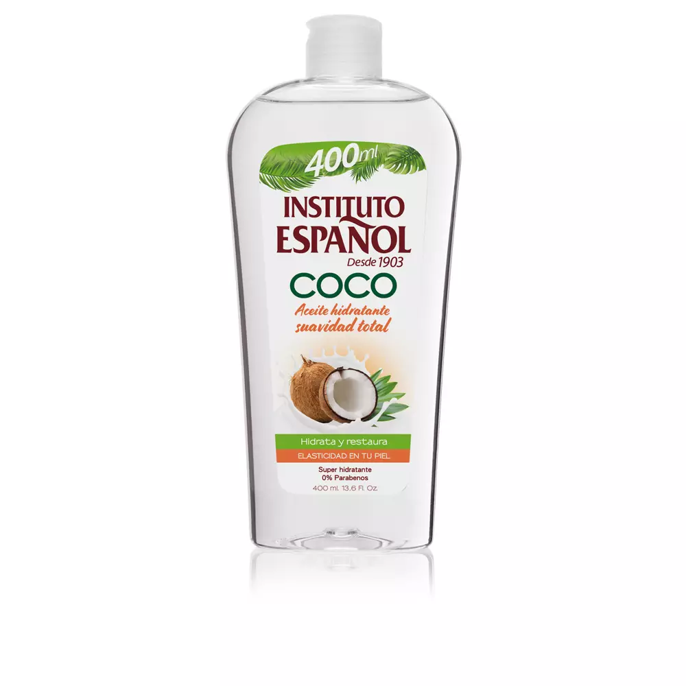 INSTITUTO ESPAÑOL Aceite Corporal Coco ‎ ‎- 400ML Hidrata e restaura
