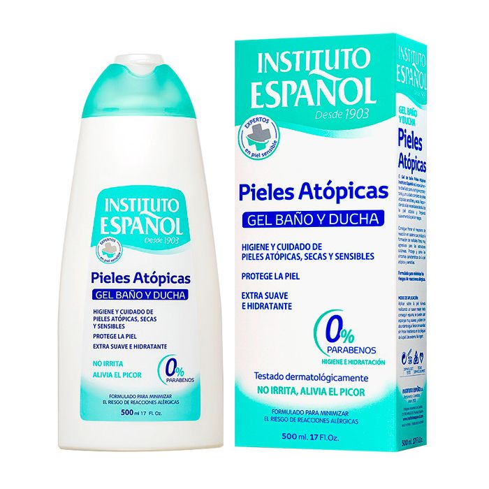 Instituto Español Gel de Banho e Duche  Peles  Atópicas -500ml