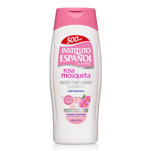 INSTITUTO ESPAÑOL Loção Hidratante Rosa Mosqueta ‎ ‎- 500ML