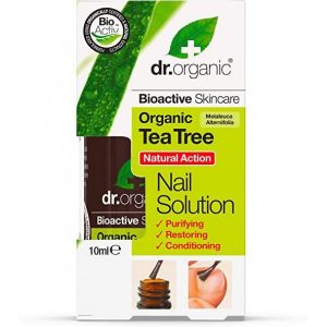 Dr Organic Tea Tree  Nail Solução para Unhas 10 ml