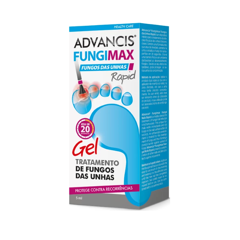 Advancis Fungimax Fungos das Unhas Rapid Gel 5ml