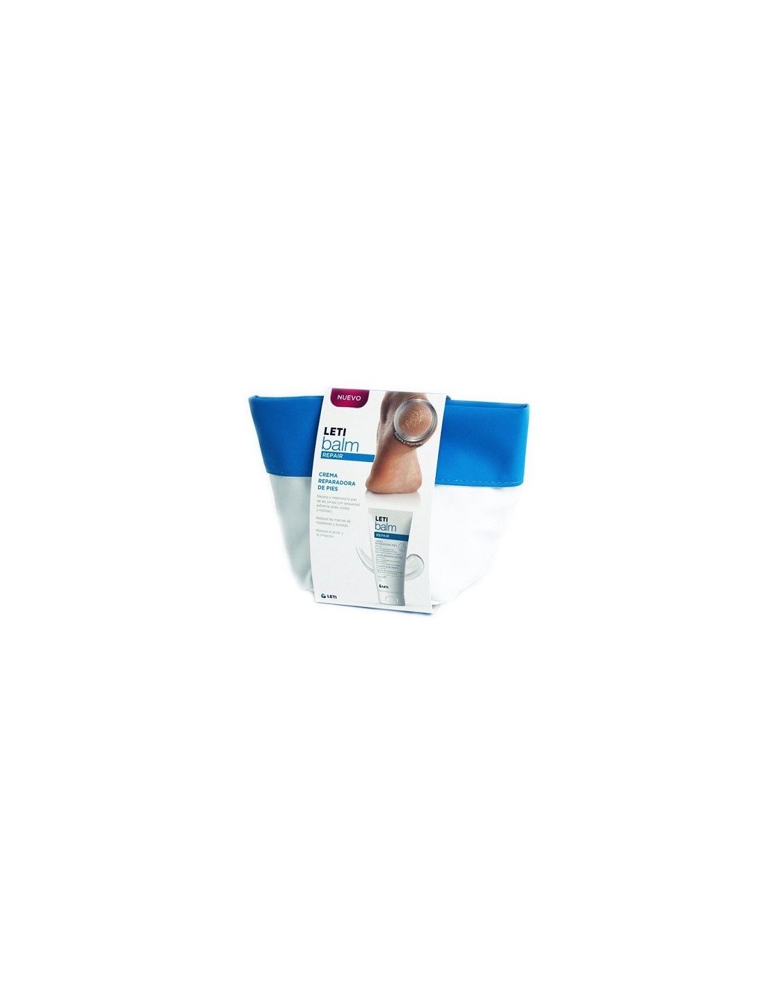 Leti Balm Repair Crema Reparadora Pies + Neceser