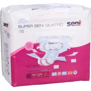 Fralda |Super Seni Quatro (10 unidades)