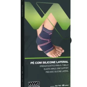 wwo- Pé elástico com silicone lateral