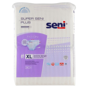 FRALDA INCONTINENCIA SUPER PLUS XL SENI 30UN