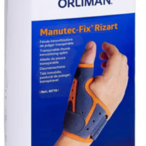 Orliman splint polegar T-2 cinzenta e laranja -BILATERAL