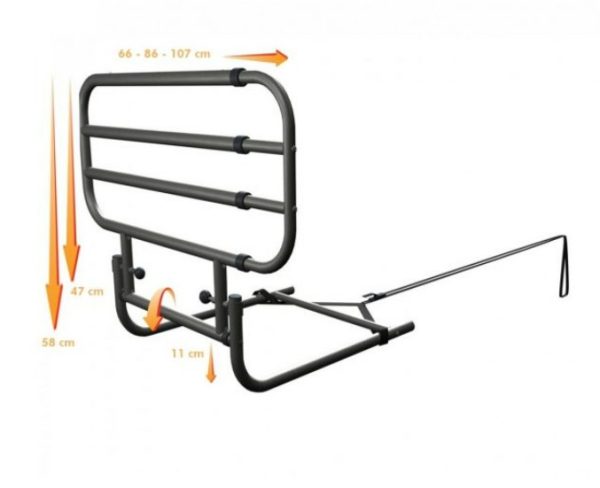 Grade lateral de proteção para cama – extensível - Image 4
