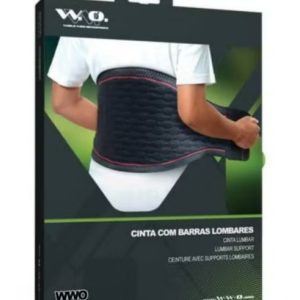 W.W.O. 502 Cinta Lombar com Barras Tamanho M 1 Unidade