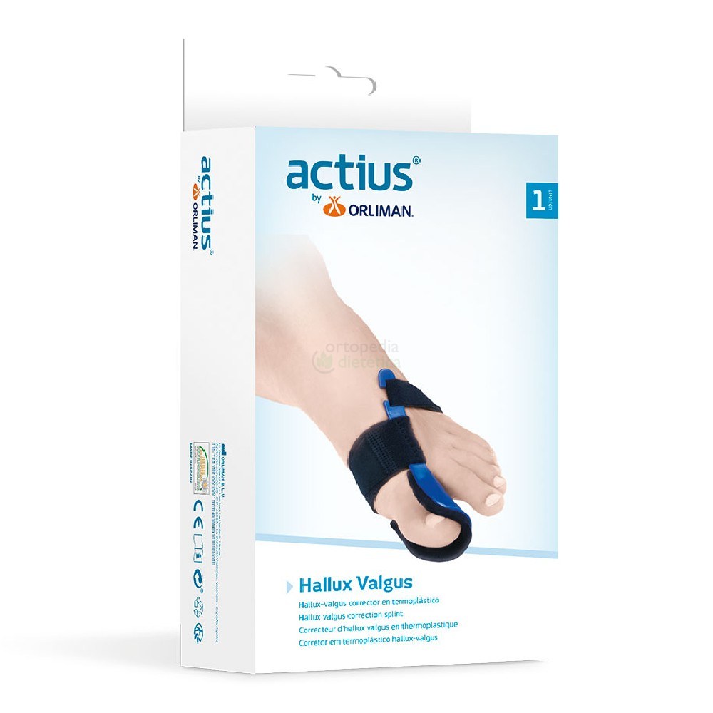 Orliman -Corretor Noturno em Termoplástico Hallux-Valgus |