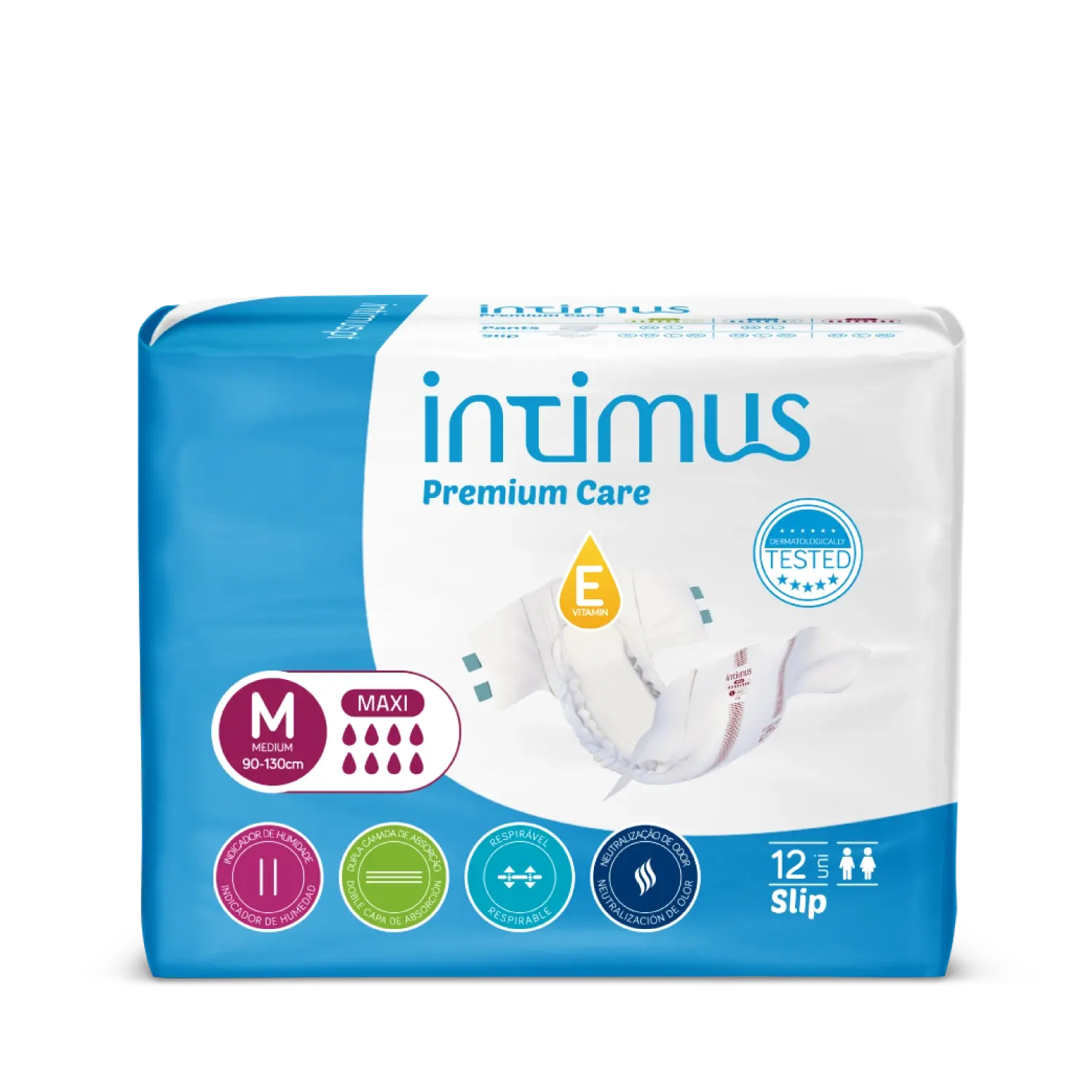 Fraldas Intimus Premium Care M Maxi