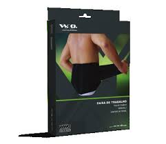 W. W. O. Faixa Trabalho 26 cm Preta refª 423 T/S