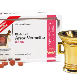 BioActivo Arroz Vermelho- 180 comp.  2,5 mg