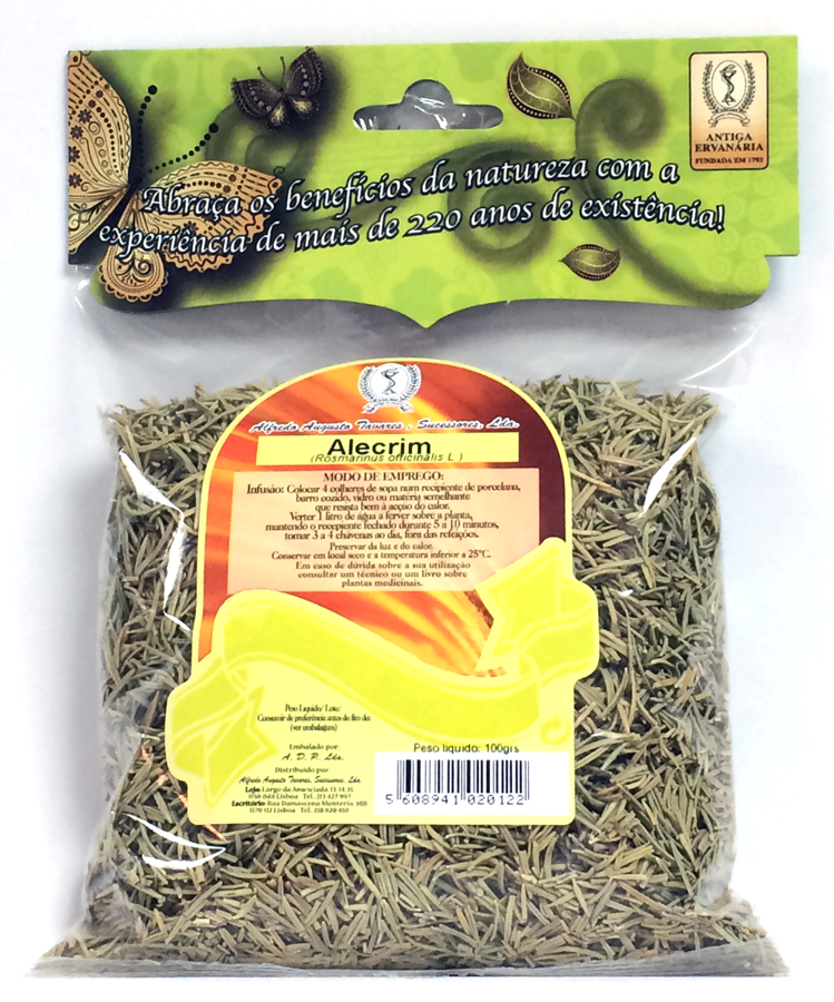 Alecrim Folhas 100gr