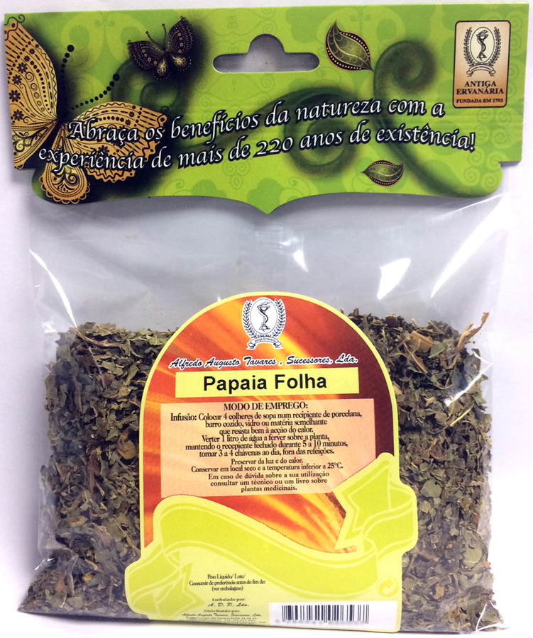 Papaia Folhas 50Gr