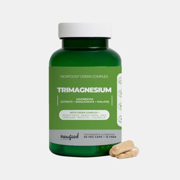 Trimagnesium 60Veg +15 free Newfood