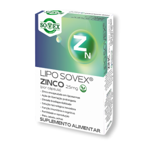 Lipo Sovex Zinco25mg 30 caps
