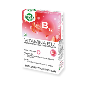 Vitamina B12 Metilcobalamina+Metlfolato 30 comp Sovex