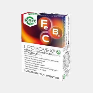 Lipo Sovex Ferro+Vit B12+Vit C 30 caps