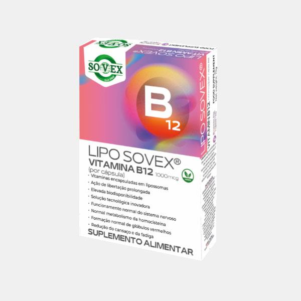 Lipo Sovex Vitamina B12 1000mg  30 caps